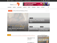 Tablet Screenshot of faceafrique.com